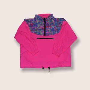 Vintage 80s Quarter-Zip Windbreaker - image 1